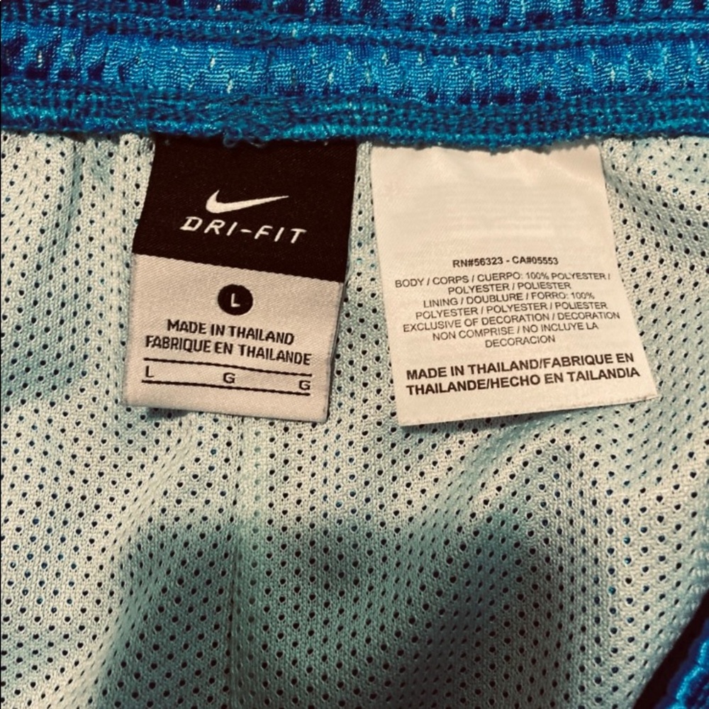 Nike Mens dri fit jersey shorts Sz L - Picture 3 of 3